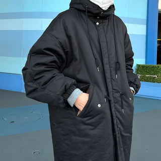 Hooded long jumper