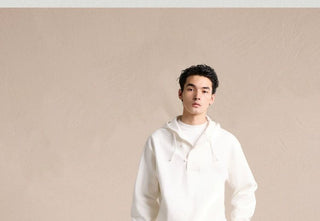 [CULTUM] Heavyweight Cotton Half-Zip Hoodie