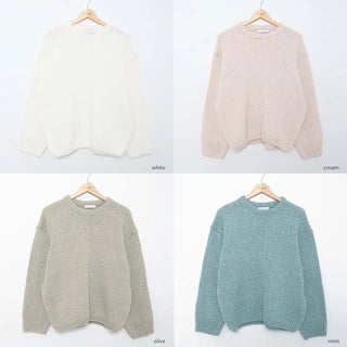 pumpkin round knit