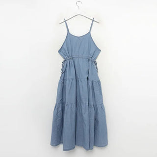 String denim camisole dress