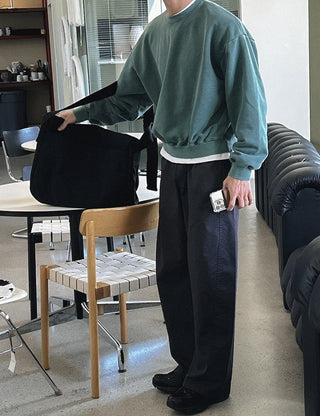 Crop pigment sweatshirt (7 colors)