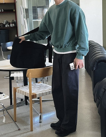 Crop pigment sweatshirt (7 colors)