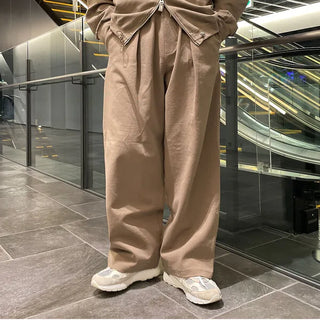 Wide Banding Pants