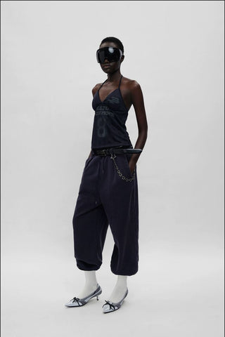 [MASONPRINCE] Halter Top with Built-in Bra