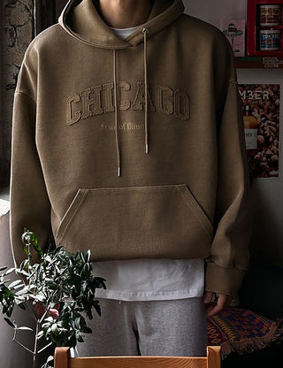 CHICAGO Heavy Pigment Hoodie (4 colors)