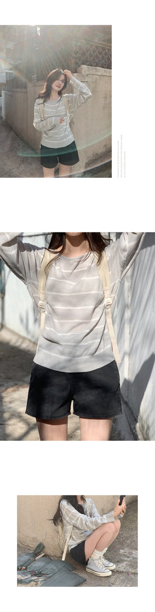 Striped knit - 3 colors