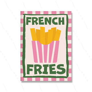 Colorful Food Poster