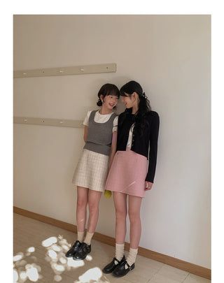 Korean V-neck long-sleeved sweater