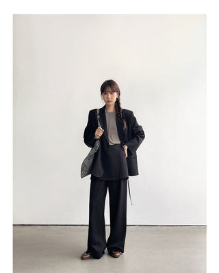 Solid Color Long Sleeve T-shirt