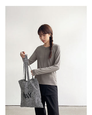 Solid Color Long Sleeve T-shirt