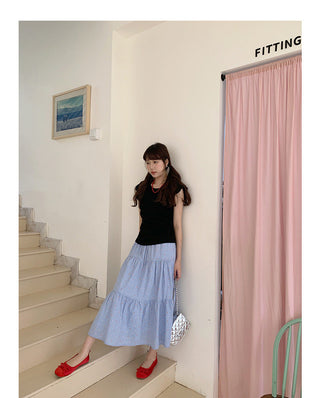 Waist slimming backless top