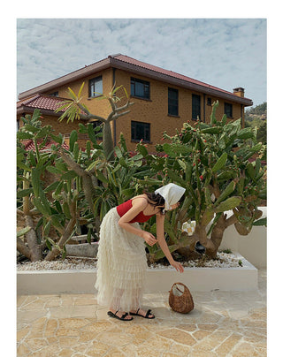 Cotton sling with vest