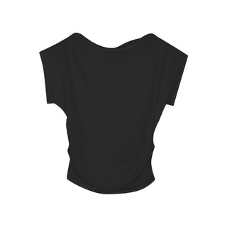 Korean fragrant shoulder T-shirt
