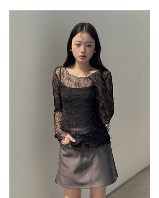 Camisole Two-piece Shirt Set
