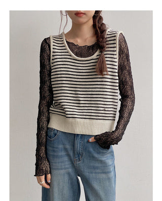 Camisole Two-piece Shirt Set