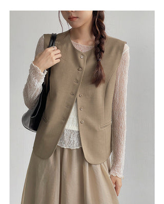 Camisole Two-piece Shirt Set