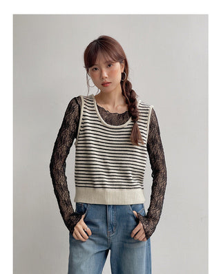 Camisole Two-piece Shirt Set