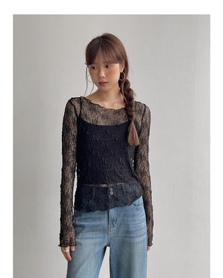 Camisole Two-piece Shirt Set