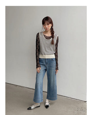 Camisole Two-piece Shirt Set