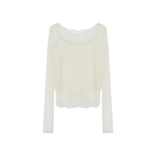 Camisole Two-piece Shirt Set