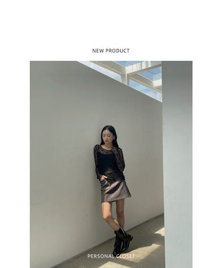 Camisole Two-piece Shirt Set