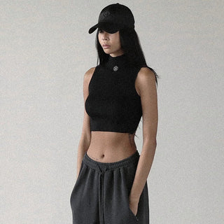 Slim-fit Backless Strap top