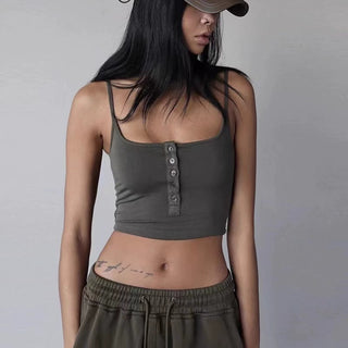 Crop Camisole Slim-fit top