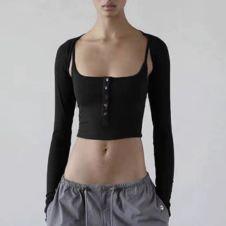 Crop Camisole Slim-fit top