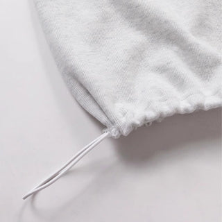 Letter graphic oversized hoodie