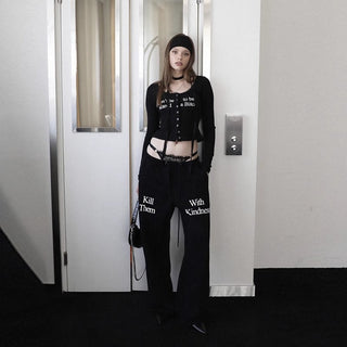 Letter graphic oversized hoodie