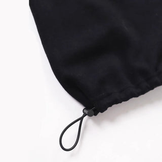 Letter graphic oversized hoodie