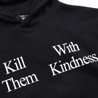 Letter graphic oversized hoodie