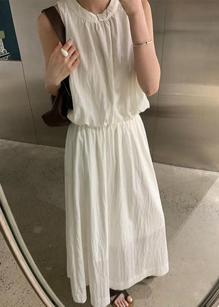 Two-piece sleeveless skirt set