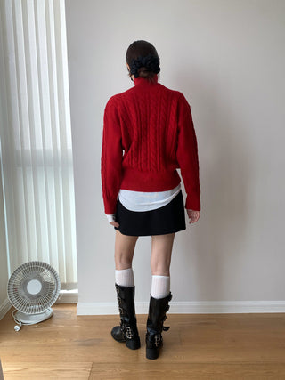 Korea Turtleneck Knitted Sweater