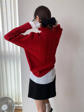 Korea Turtleneck Knitted Sweater