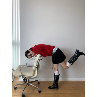 Korea Turtleneck Knitted Sweater