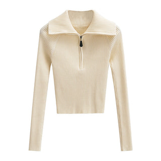 Half-Zip Turtleneck Sweater