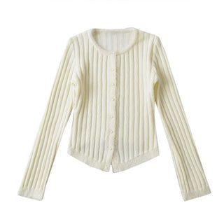 Korea fur Knitted Cardigan