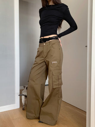 one-shoulder slim-fit top