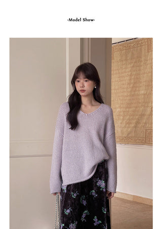 Retro Velvet Printed Skirt