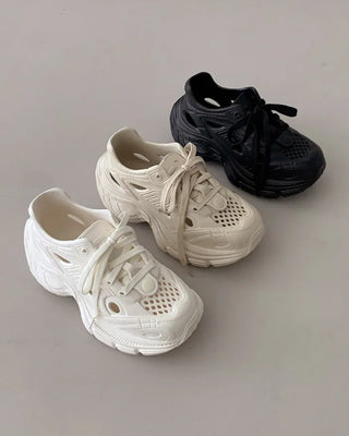 [~25.5] Platform clog sneakers
