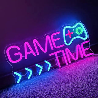 GAME TIME LED Neon Sign