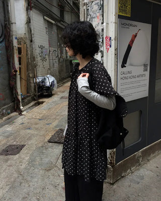 (2 colors) Polka Dot Dress