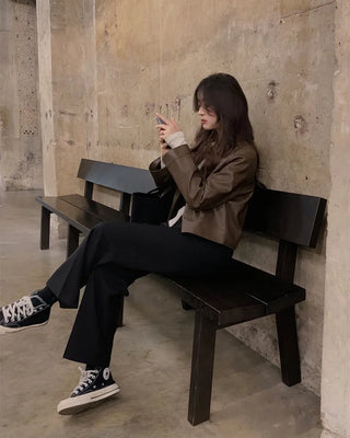 (basic/long) Straight slacks - 4 sizes