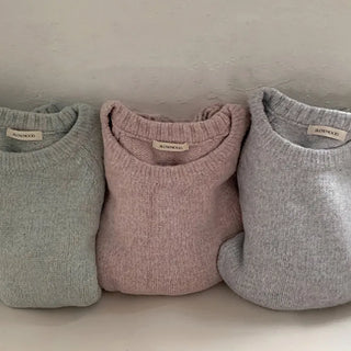 Cotton Candy Raglan Mix Knit - 3 colors