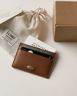 #LENTO. minimal card wallet-6color