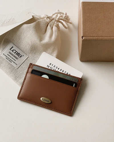 #LENTO. minimal card wallet-6color
