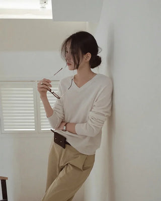 (100% cashmere) 2 types of cashmere knit