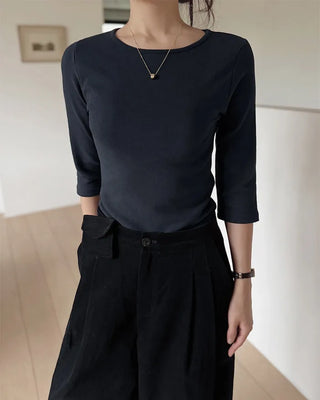 5/8 length clean T-shirt