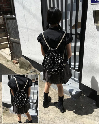 Pumpkin print skirt